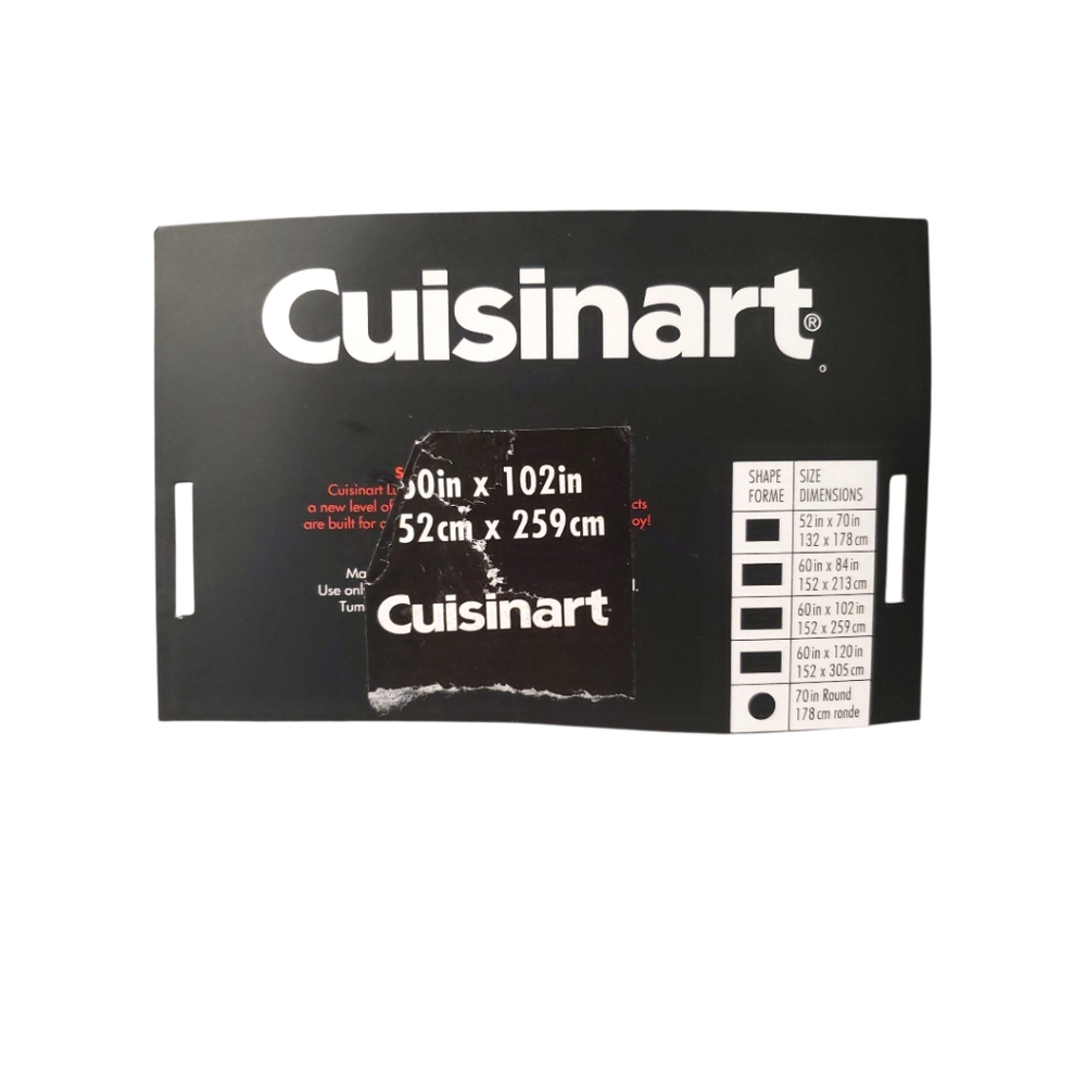 Cuisinart Damask Spice Tree Stain-Resistant Microfiber Tablecloth - Picture 4 of 8